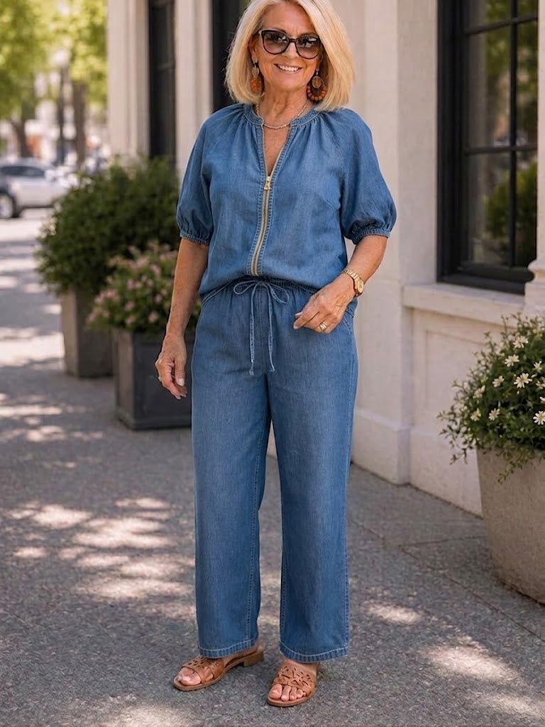 Stylish Top and Shorts A Stylish Casual Set