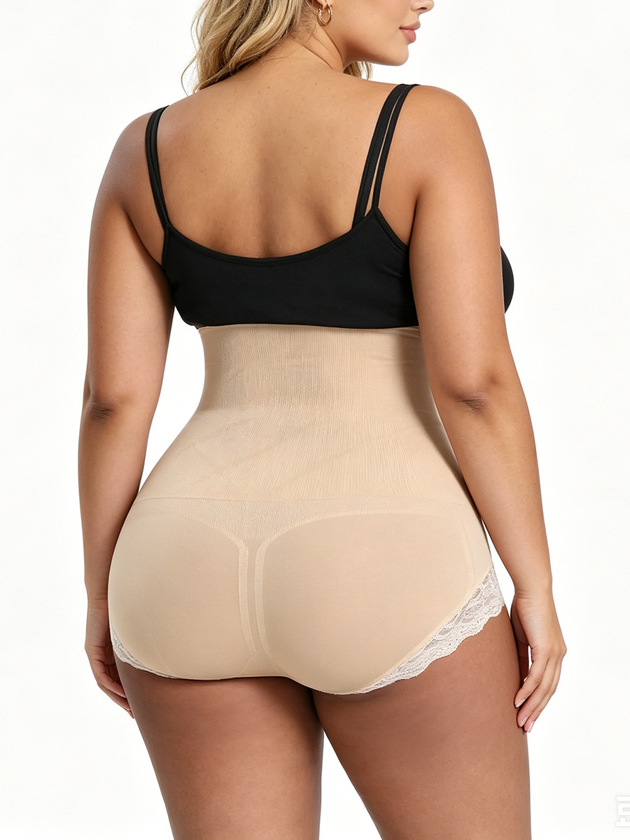 Women's Seamless High-Waisted Tummy-Tucking and Butt-Lifting Leggings