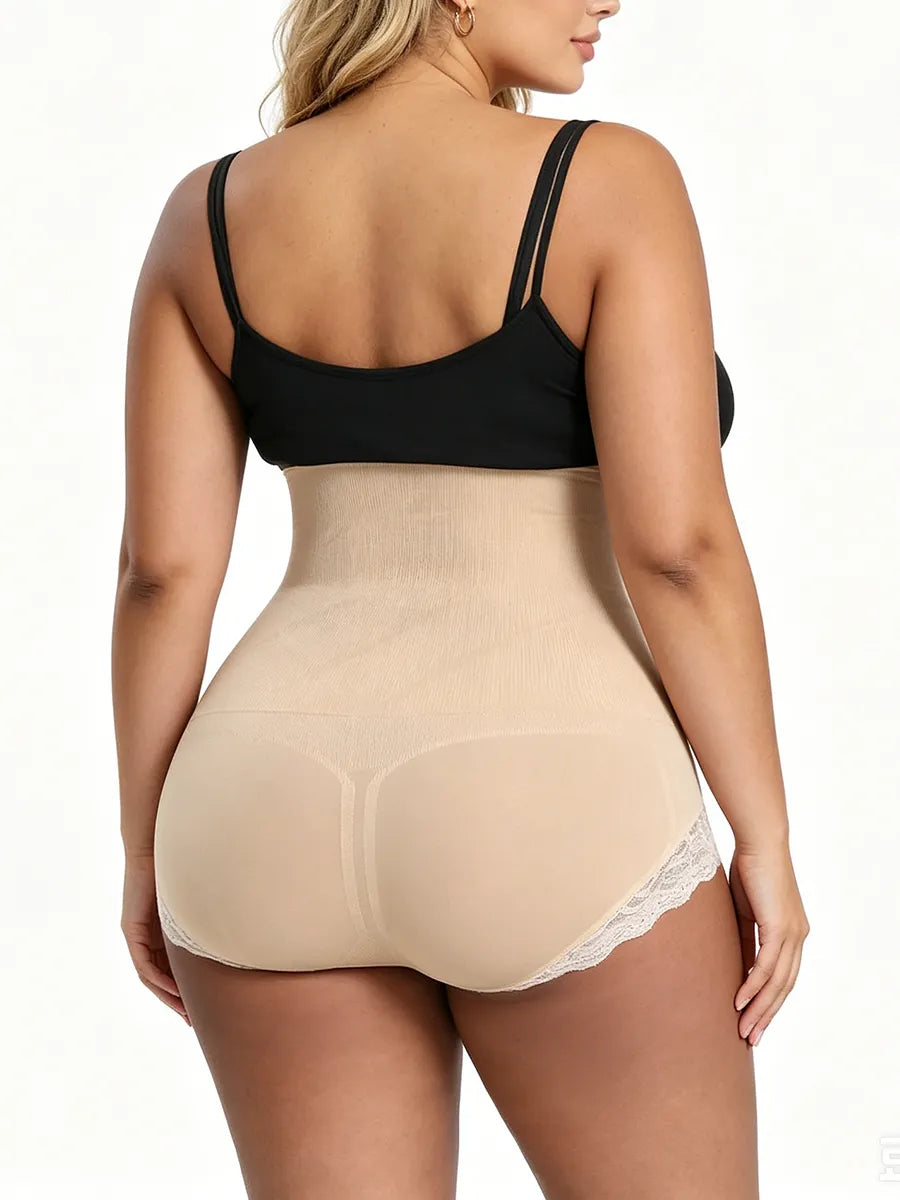 Women's Seamless High-Waisted Tummy-Tucking and Butt-Lifting Leggings