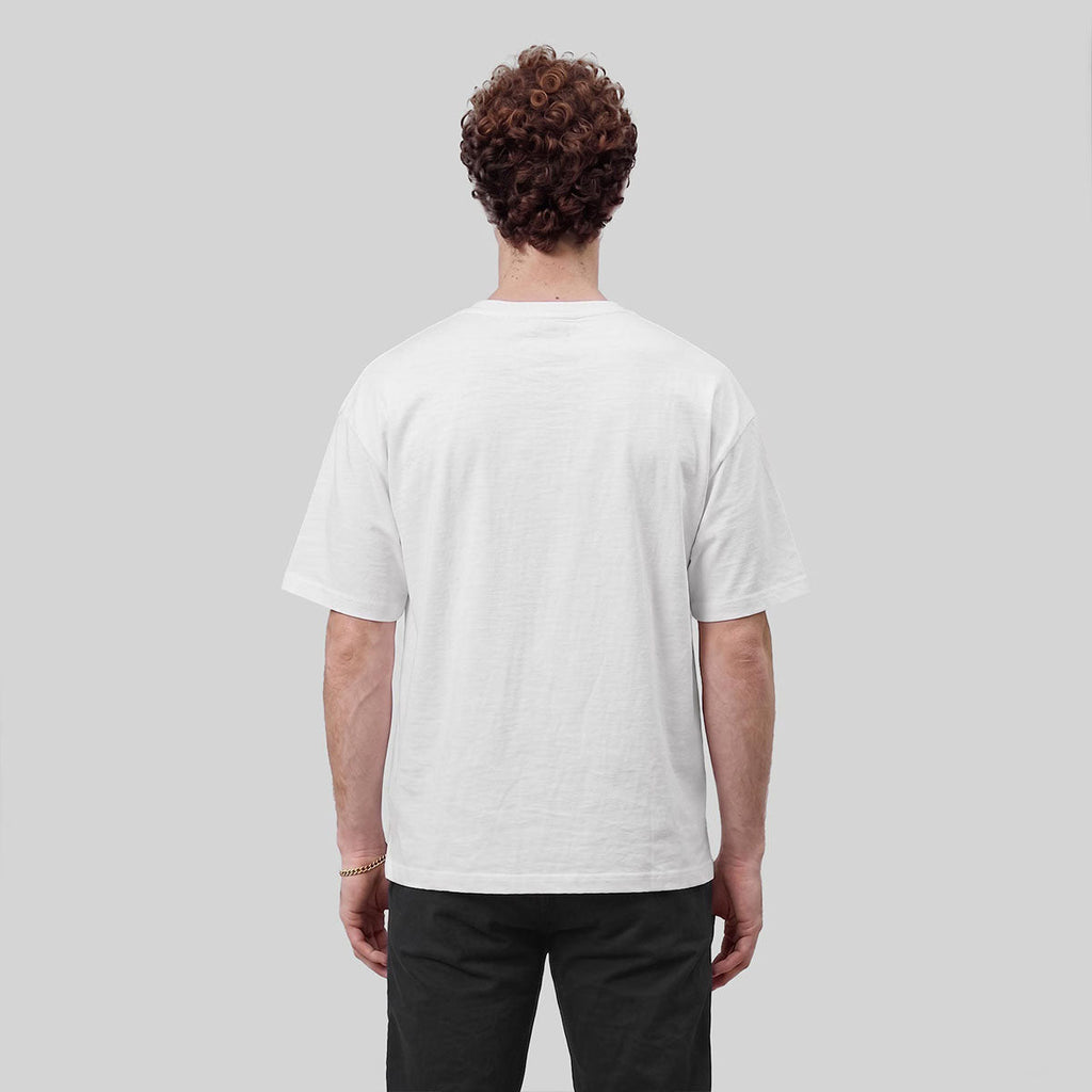Colorful Hook Print Breathable Material Casual T-Shirt