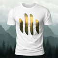 Beautiful Scenery Pattern Retro Casual Cotton T-Shirt