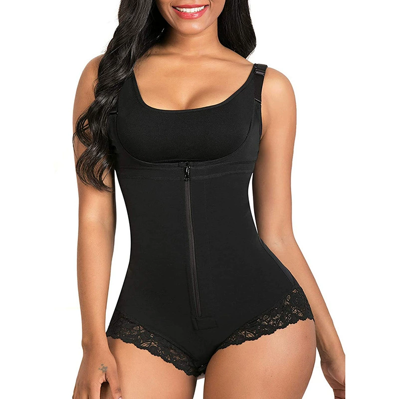Slimming Tummy Control Open-Bust Bodysuit