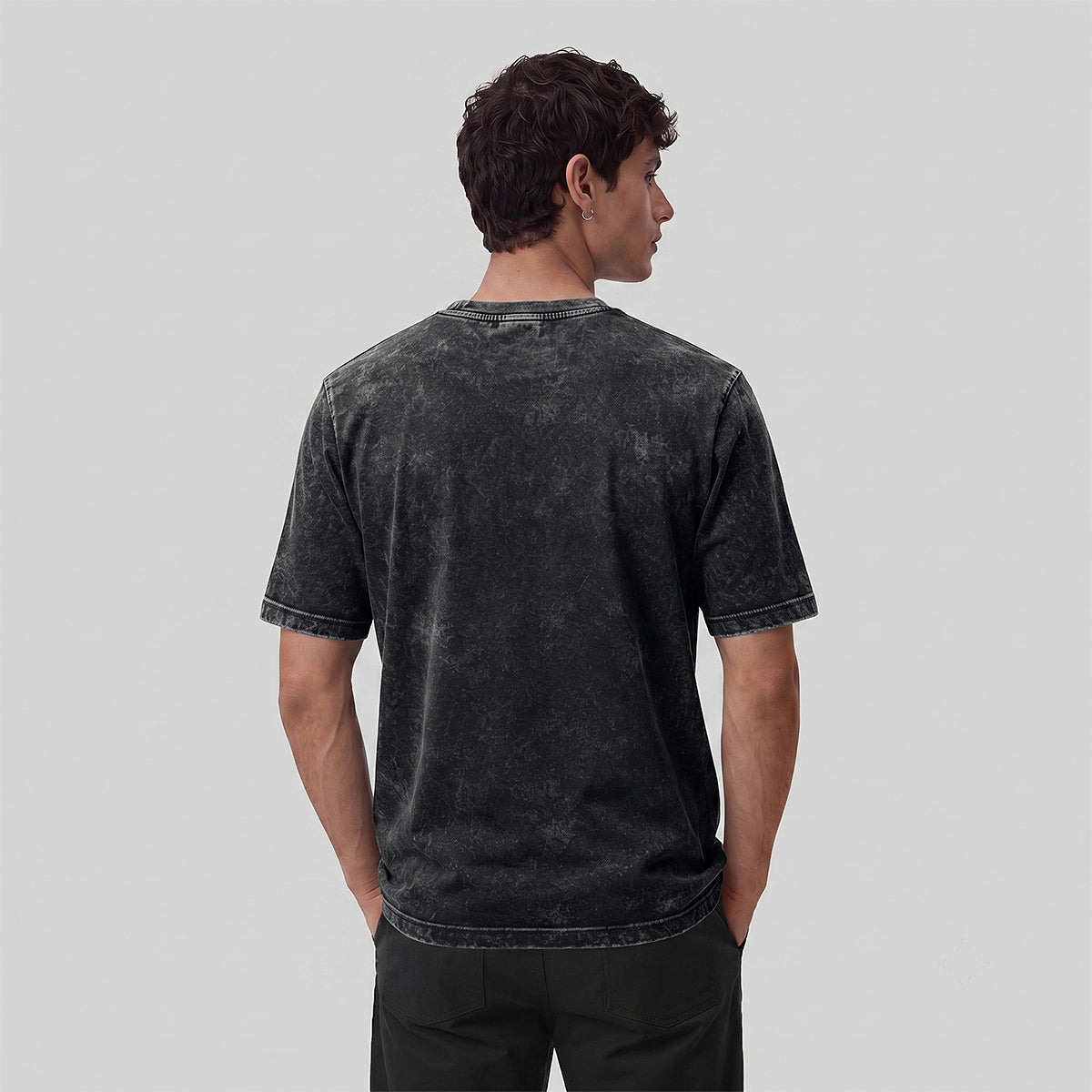 Fishing Pattern Natural Style Ultra-soft Fabric T-Shirt