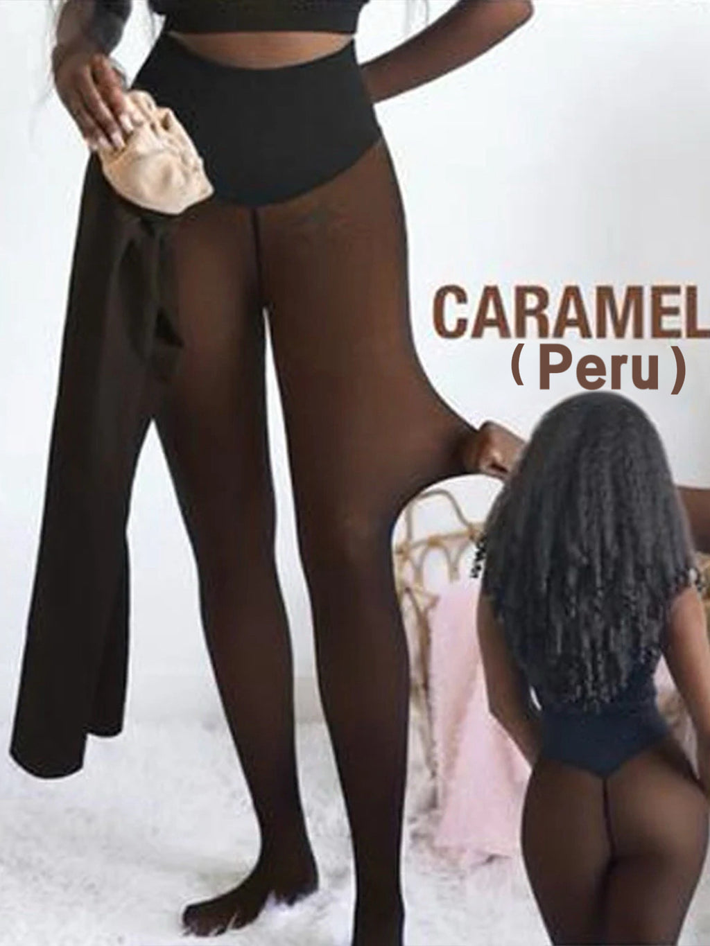 Magic Leggings With Compression Straps And Single Seam