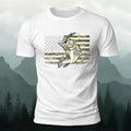 Vintage Fossil Fish Print 100% Cotton T-Shirt