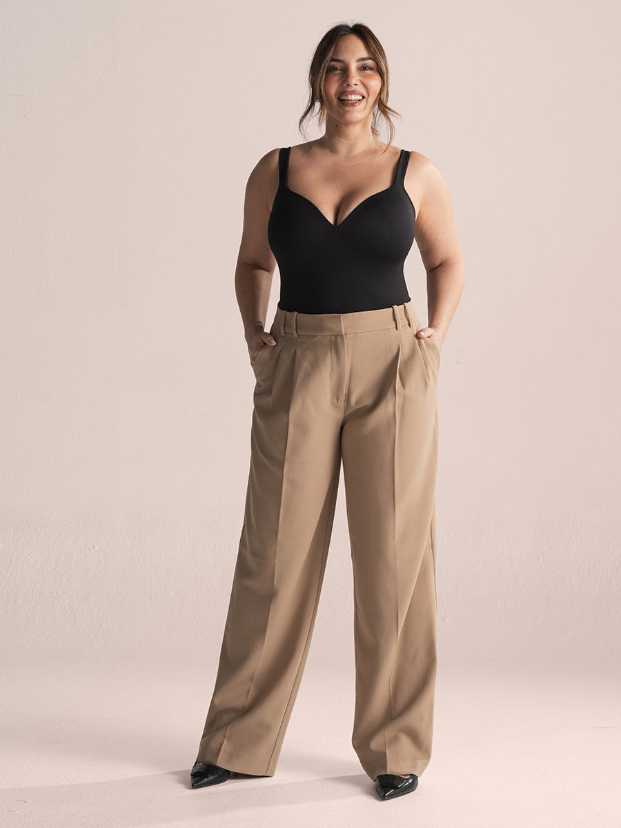 Waist And Tummy Control Padded Cups Straps Versatile Shapewear