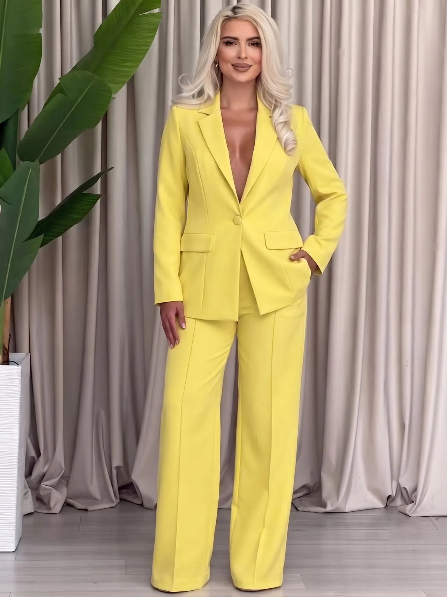Women's Fashionable Casual Commuter Suit Sets