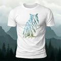 Tech Owl Art Print Casual Cotton T-Shirt