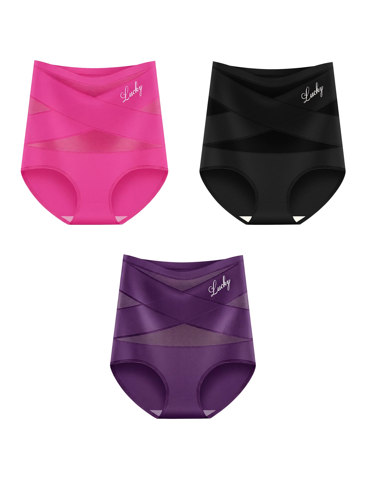 Women's High-Waisted Tummy-Control Underwear