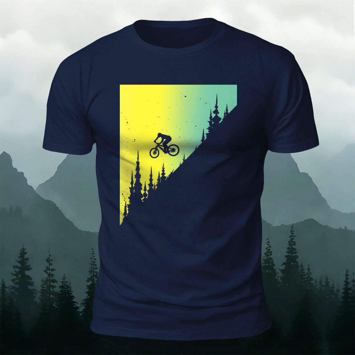 Cycling Adventure Outdoor Casual Soft-touch Feel Tee
