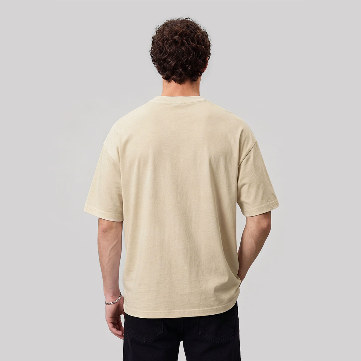 Guitar Print Vintage Distressed Trendy T-Shirt