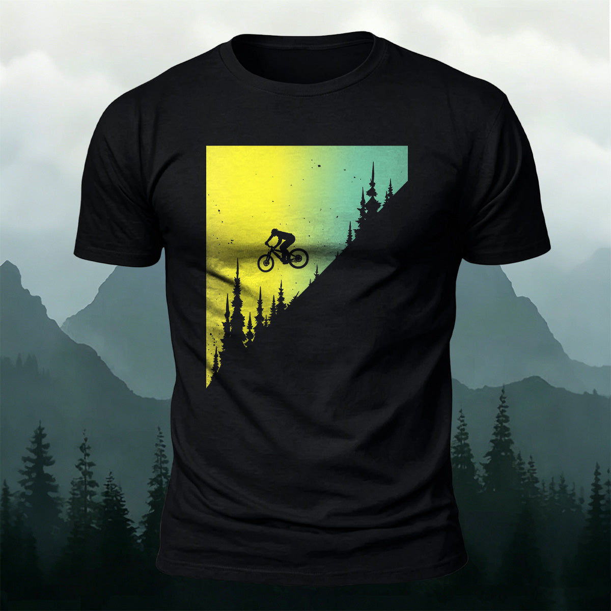 Cycling Adventure Outdoor Casual Soft-touch Feel Tee