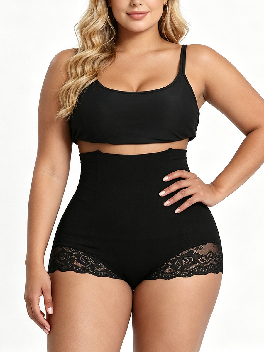Women's Seamless High-Waisted Tummy-Tucking and Butt-Lifting Leggings
