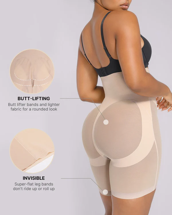 Breathable Tummy Control High-Waist Butt Lifter Shapewear