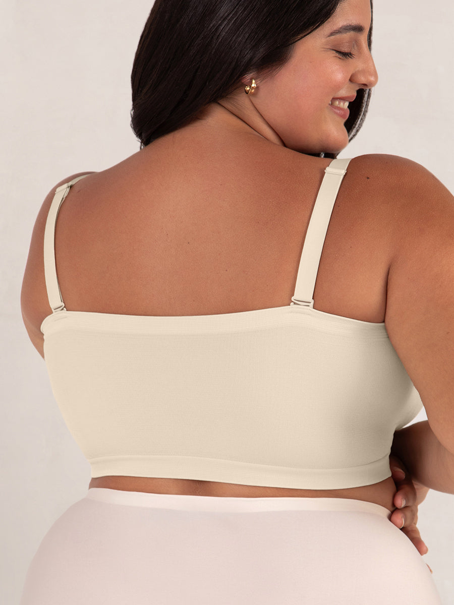 Detachable Strap Silicone Anti-Slip Comfortable Shaping Tube Top Bra