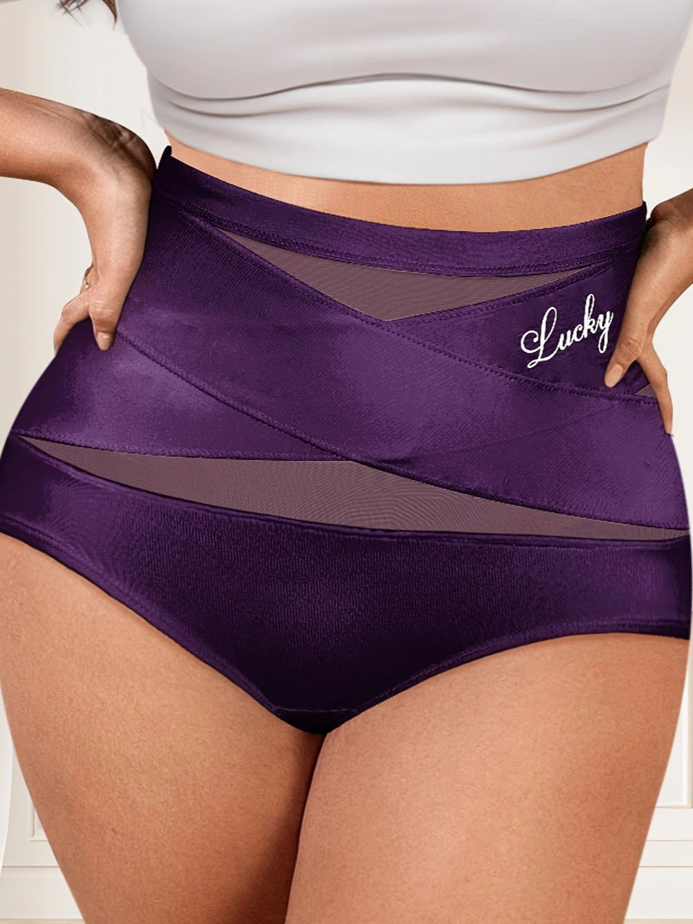 Women's High-Waisted Tummy-Control Underwear