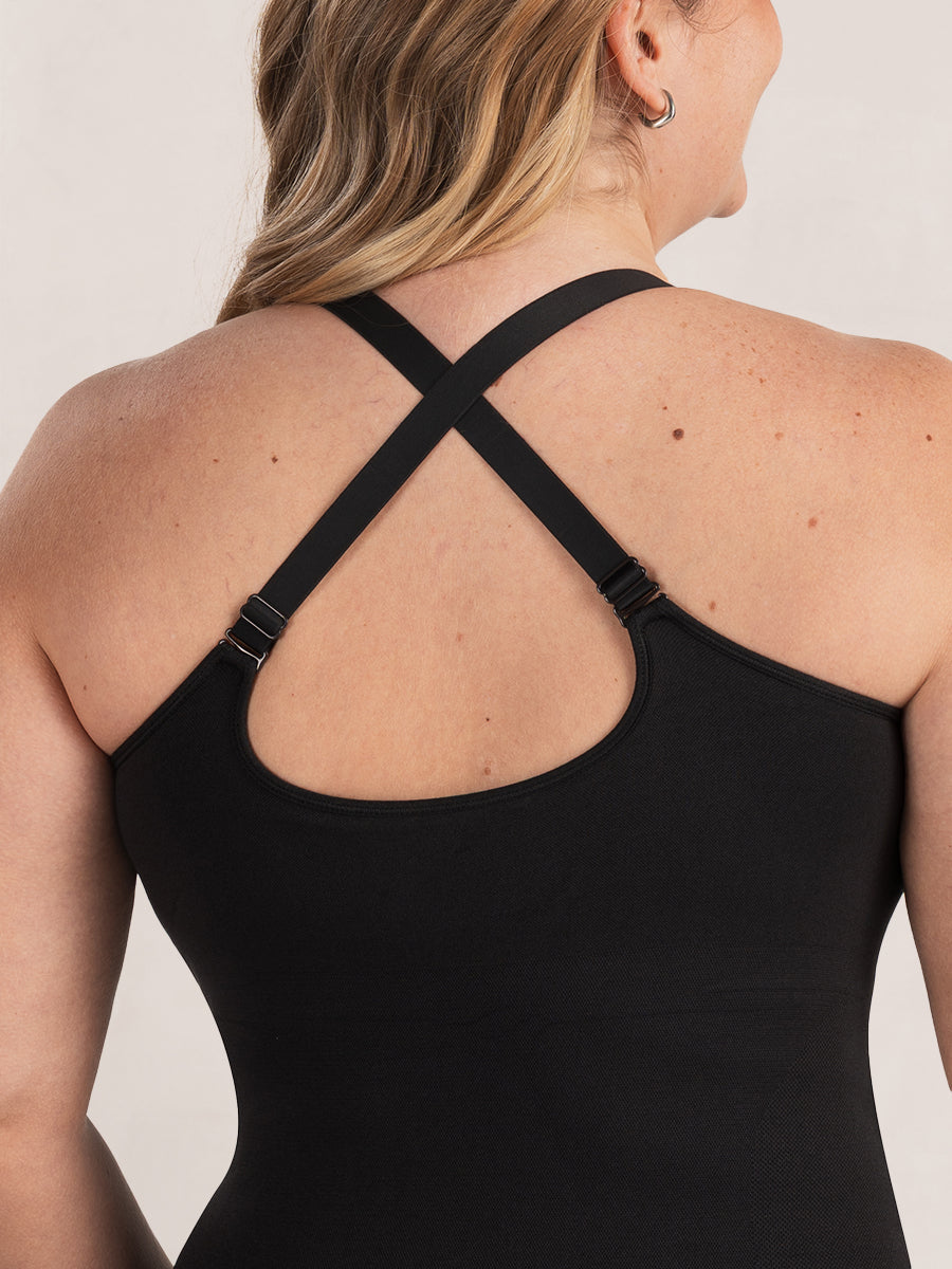 Waist And Tummy Control Padded Cups Straps Versatile Shapewear