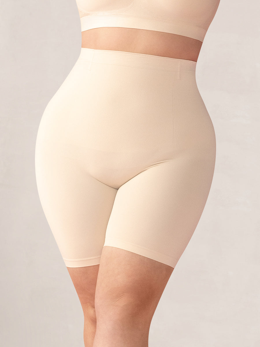 High-Waist Seamless Comfortable Butt-Lifting Shaping Shorts