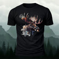Scenery-style Moose Men's Simple Premium Cotton T-Shirt