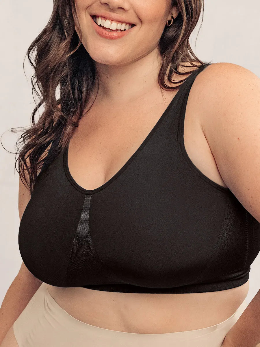 Wireless Seamless Removable Pads Comfort Bra
