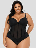 Strap Open Back Waist Cinching Butt Lift Shapeware
