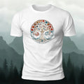 Bloom Tree Print Soft-touch Feel Cotton T-Shirt