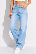 Women's Slim Fashion Casual Washed Denim Pants