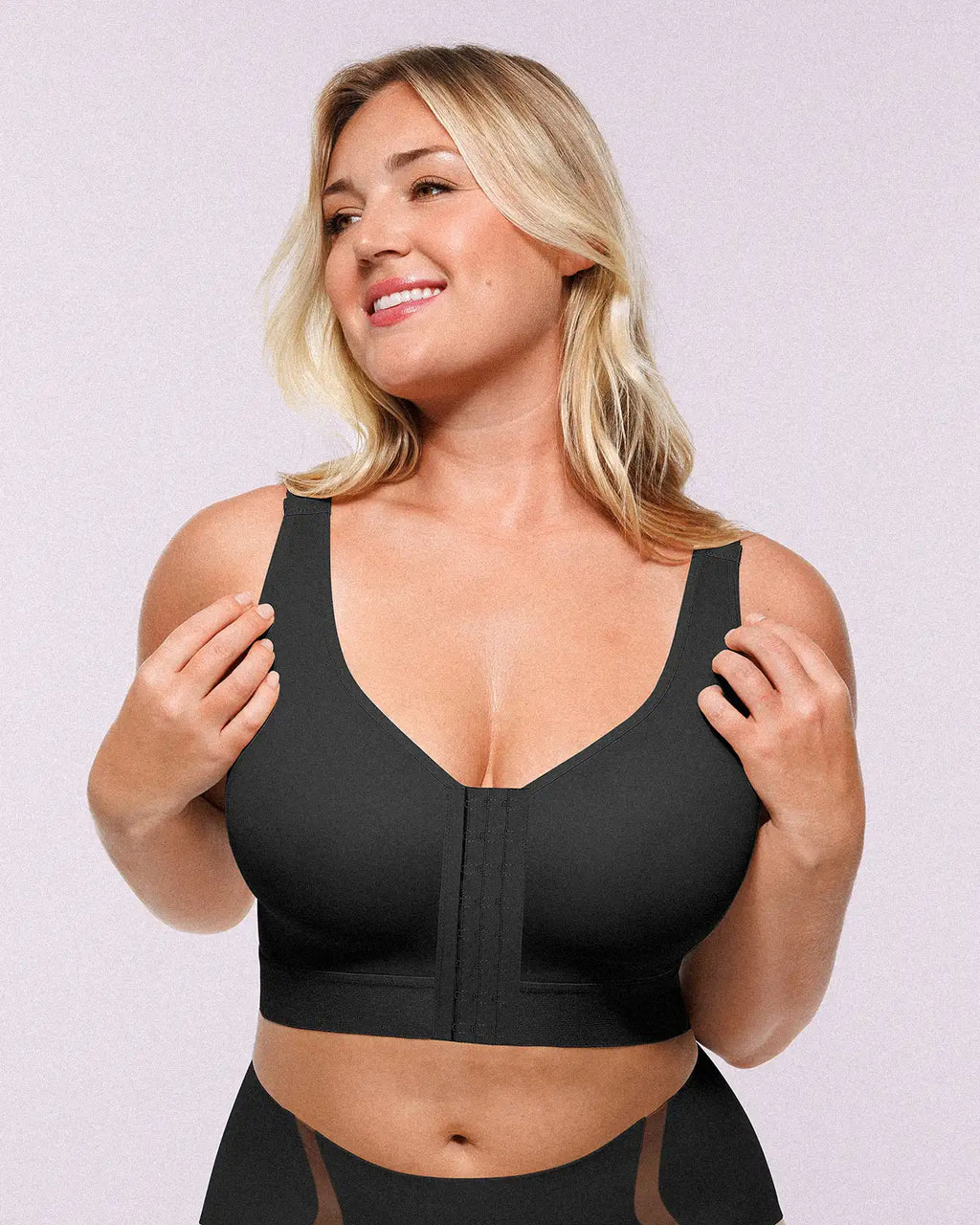 Bare Essentials™ AirSlim® Unlined Wireless Front-Closure Bra