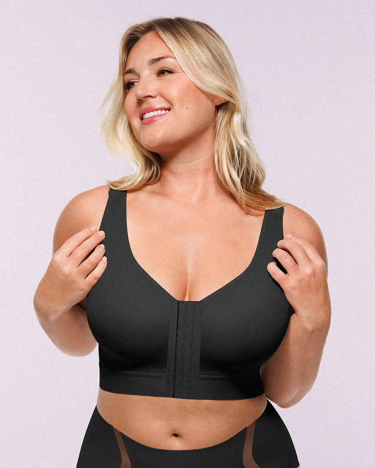 Bare Essentials™ AirSlim® Unlined Wireless Front-Closure Bra