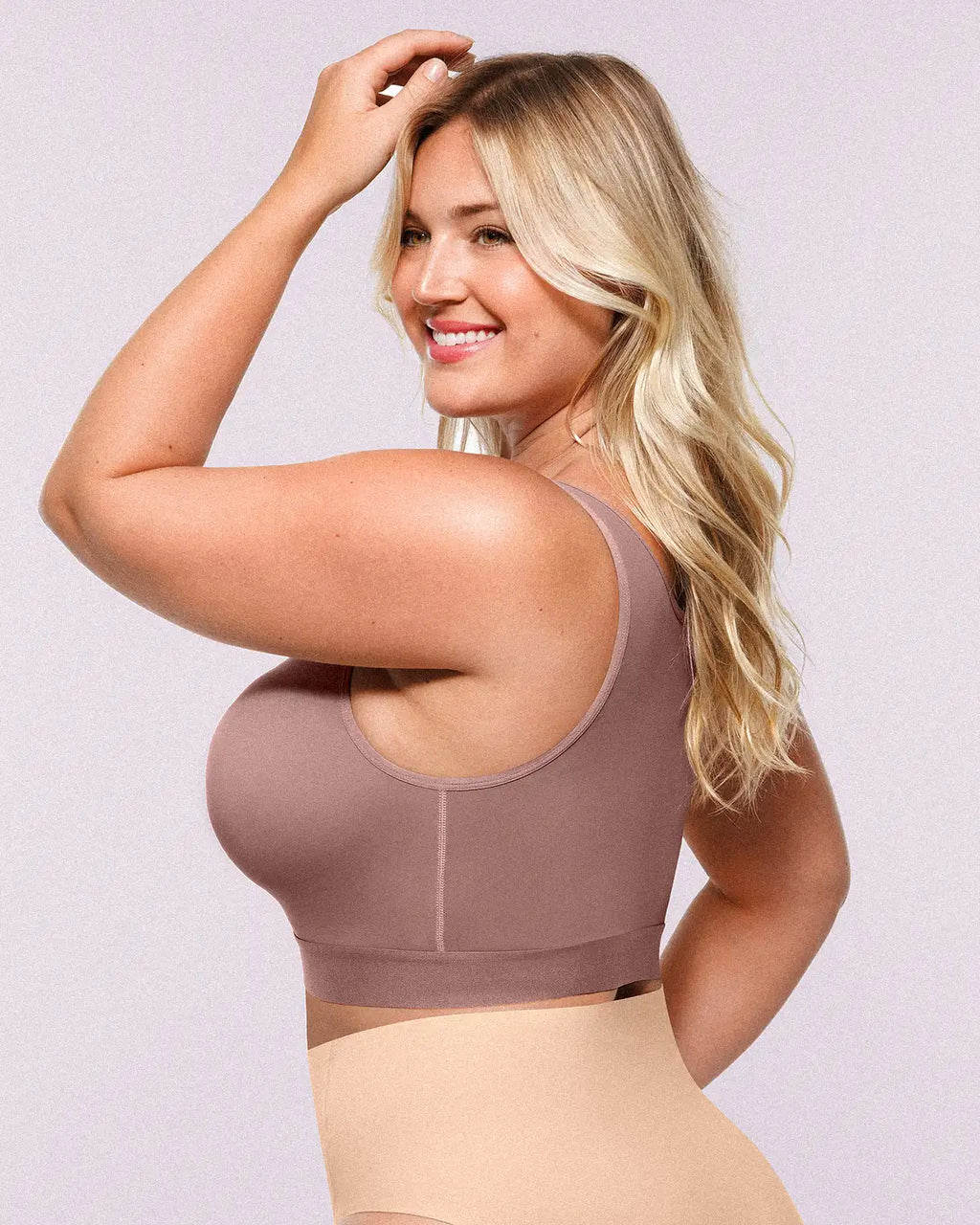 Bare Essentials™ AirSlim® Unlined Wireless Front-Closure Bra