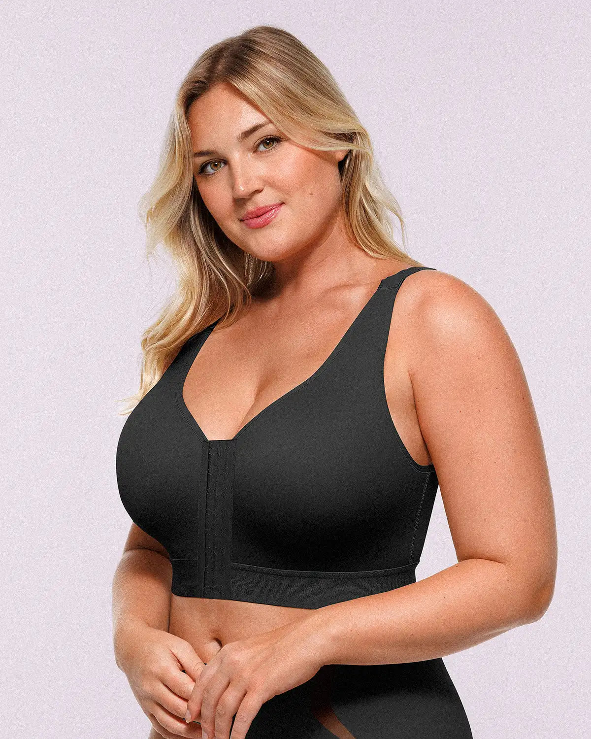 Bare Essentials™ AirSlim® Unlined Wireless Front-Closure Bra