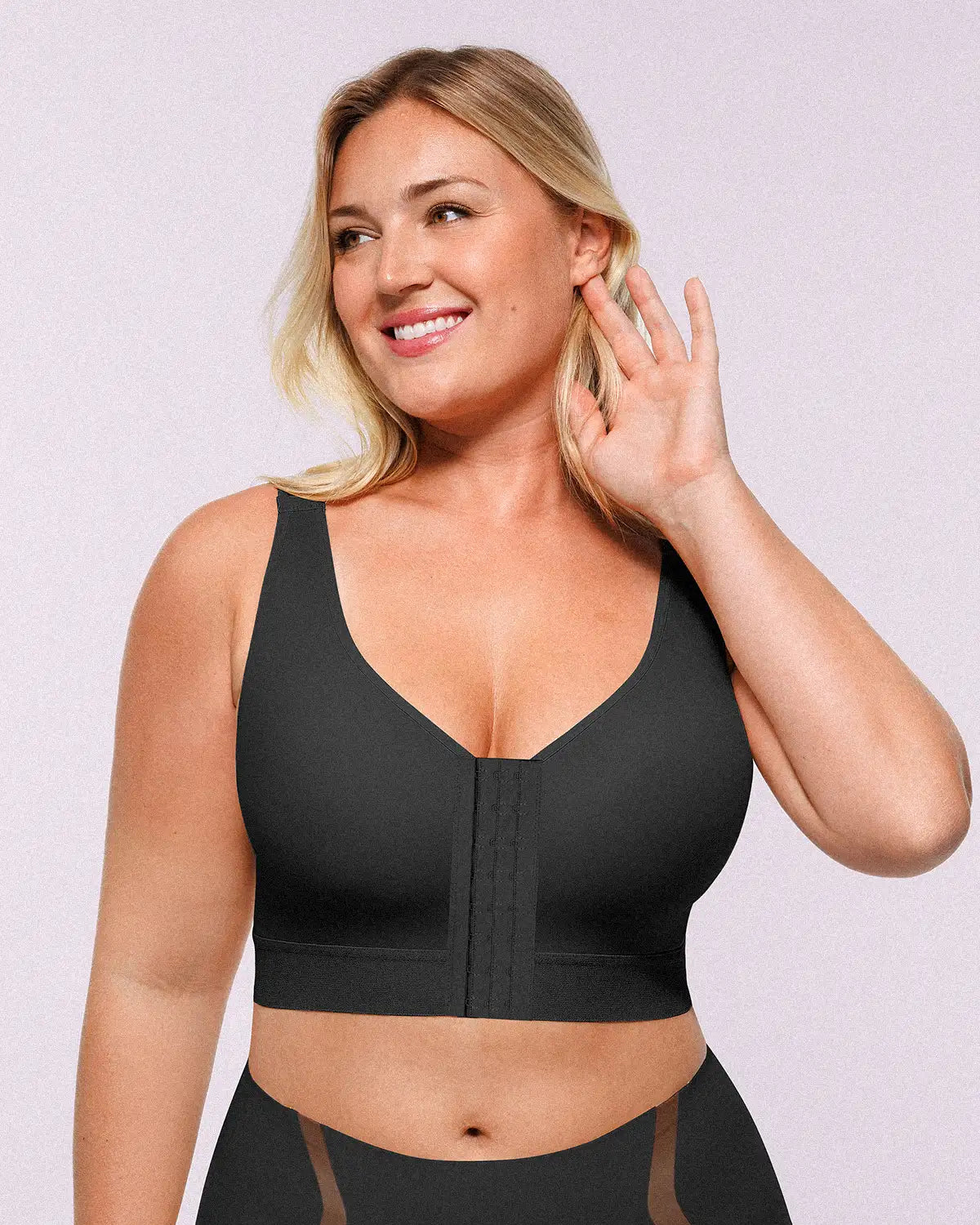 Bare Essentials™ AirSlim® Unlined Wireless Front-Closure Bra