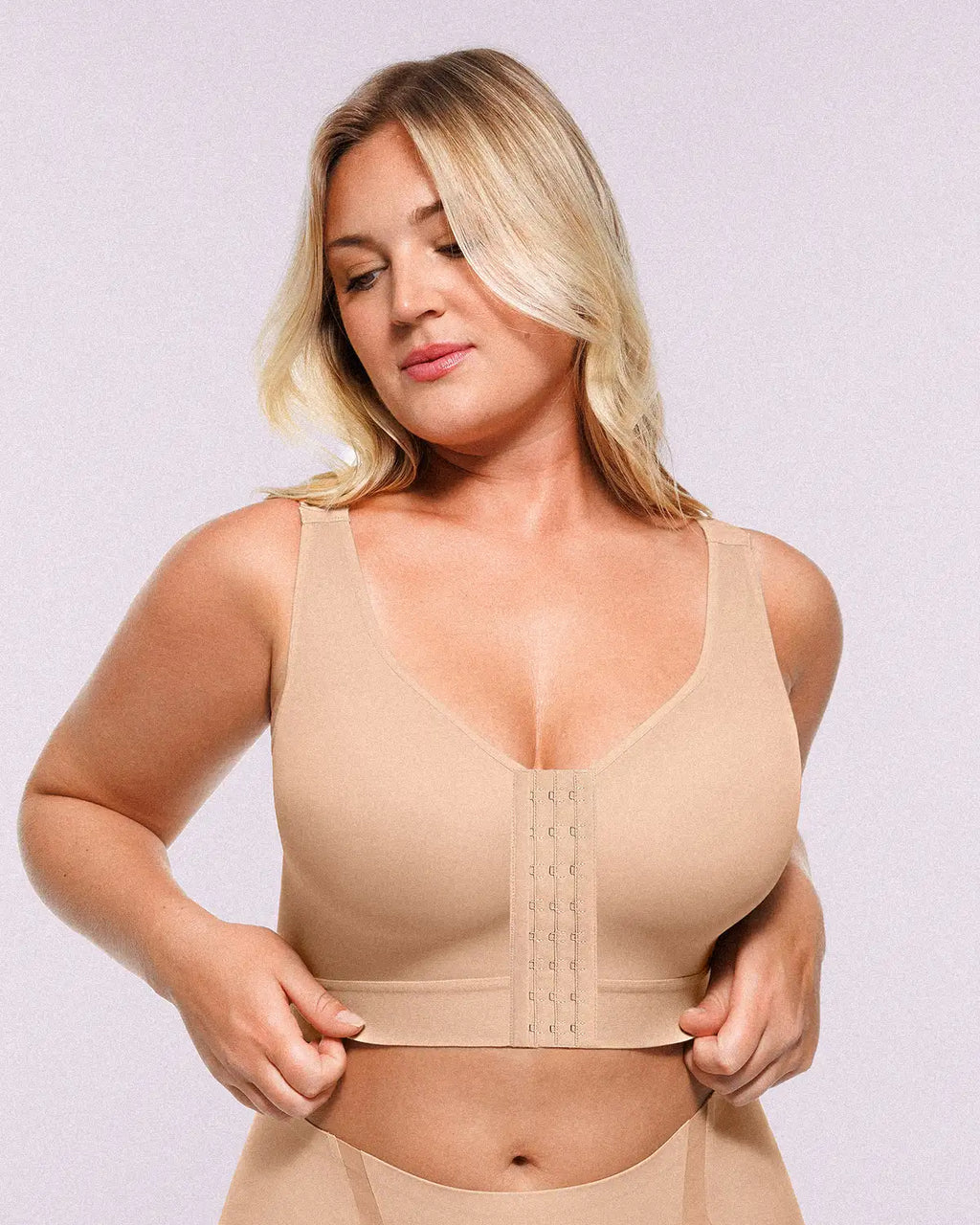 Bare Essentials™ AirSlim® Unlined Wireless Front-Closure Bra
