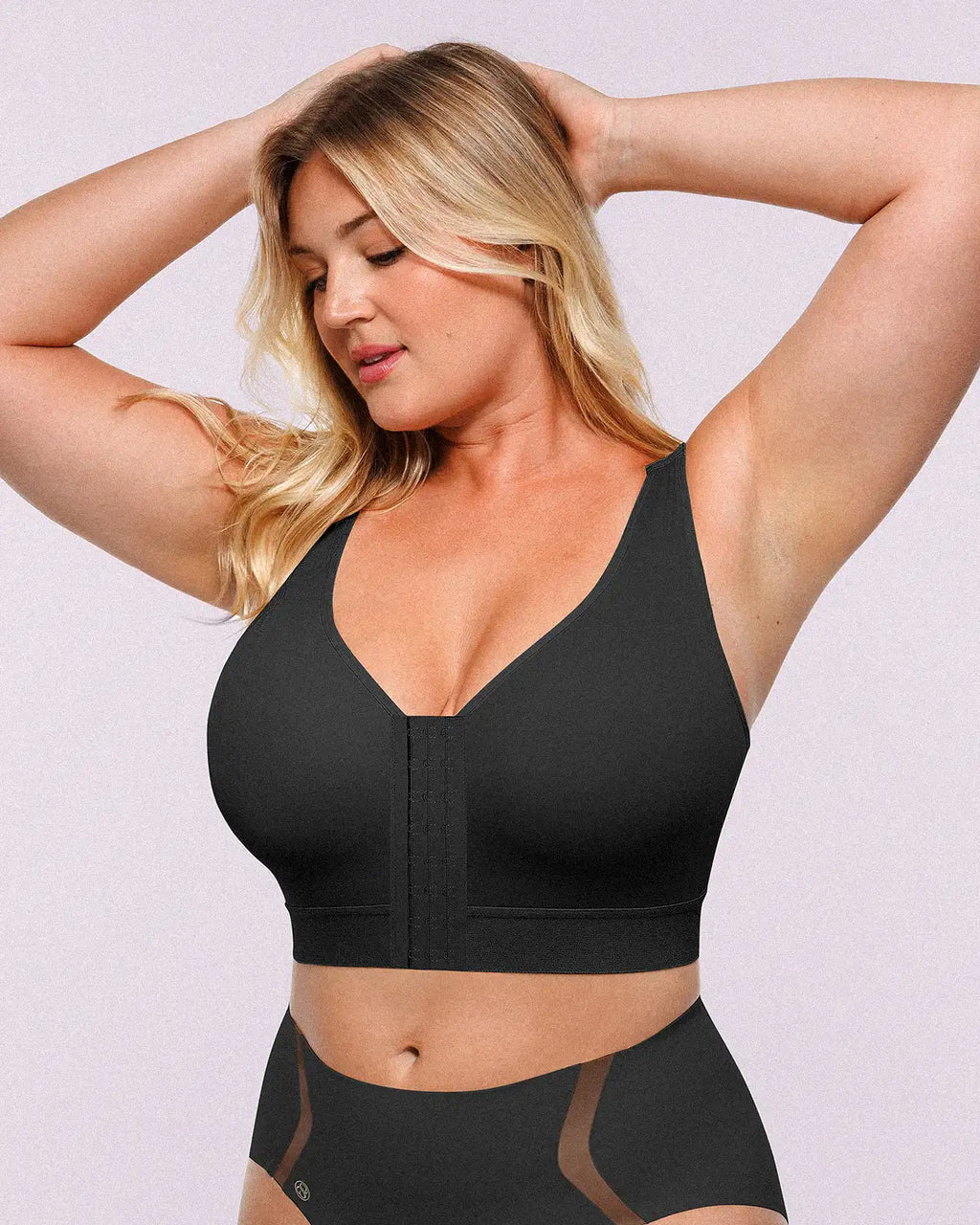 Bare Essentials™ AirSlim® Unlined Wireless Front-Closure Bra