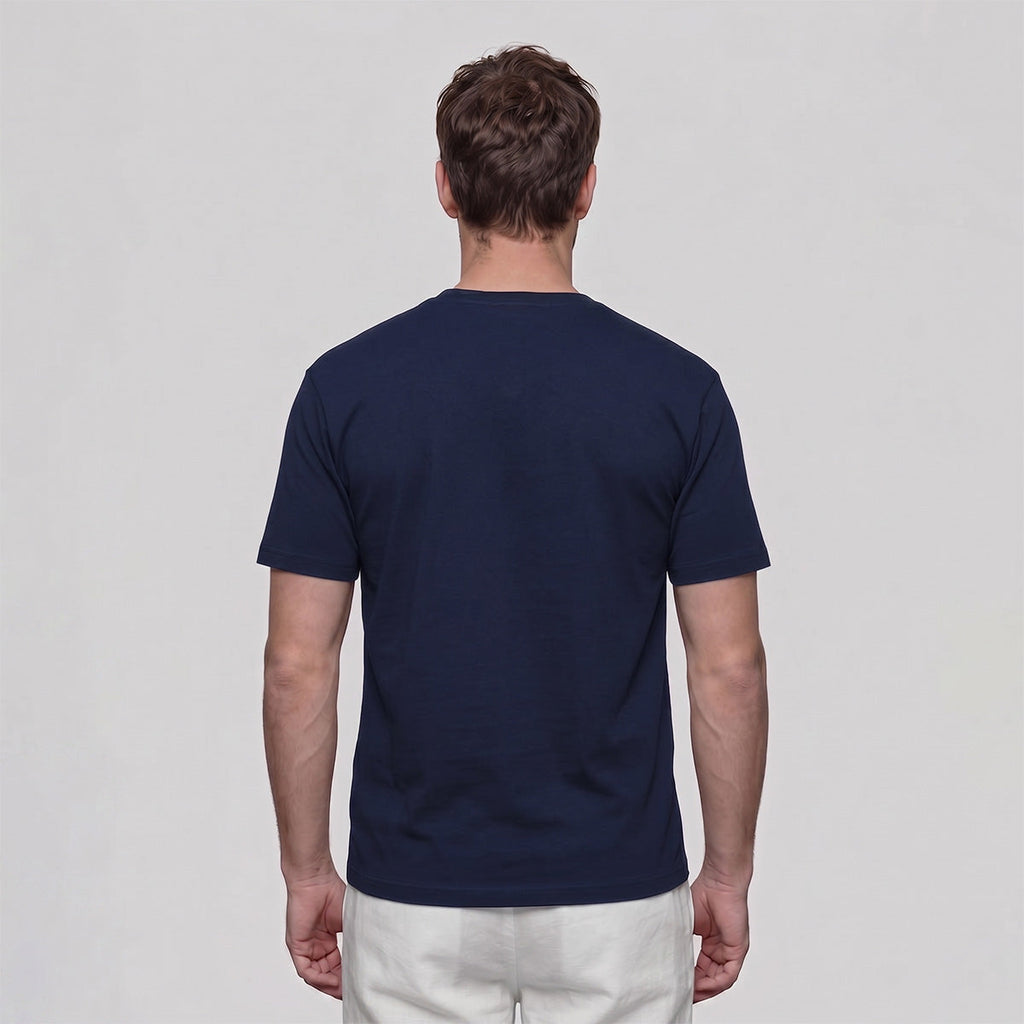 Tree-shaped Pattern Minimalist 100% Cotton T-Shirt
