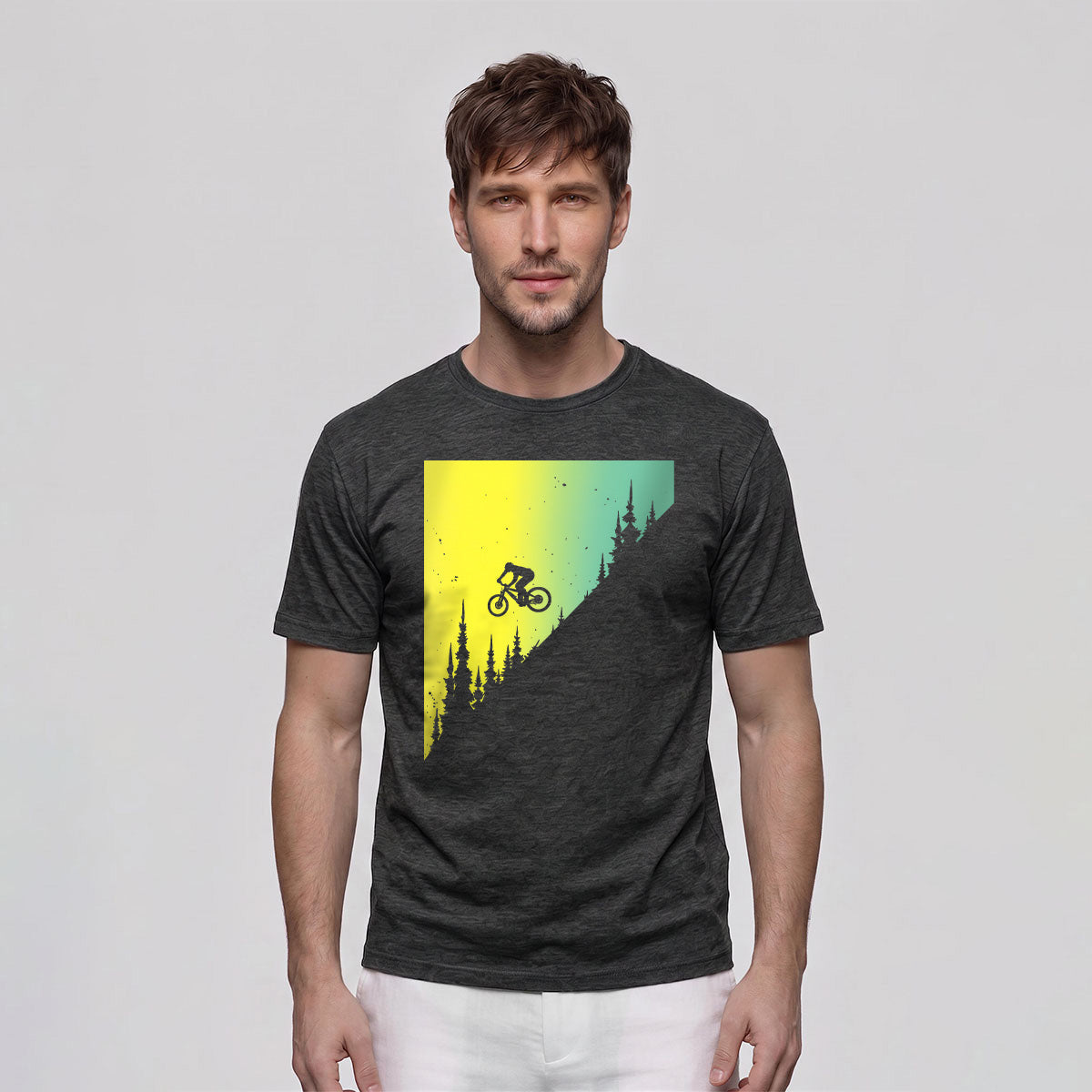 Cycling Adventure Outdoor Casual Soft-touch Feel Tee