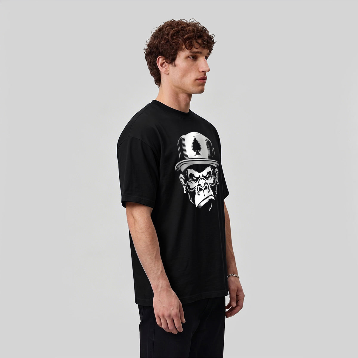 Cool Monkey Print Stylish Breathable T-shirt
