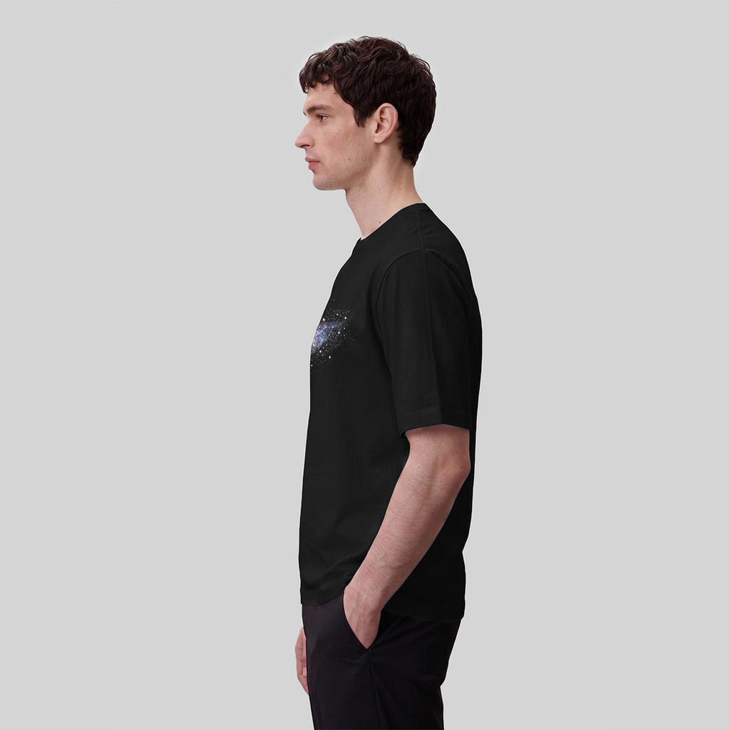Galaxy Dream Print Casual Cotton T-Shirt