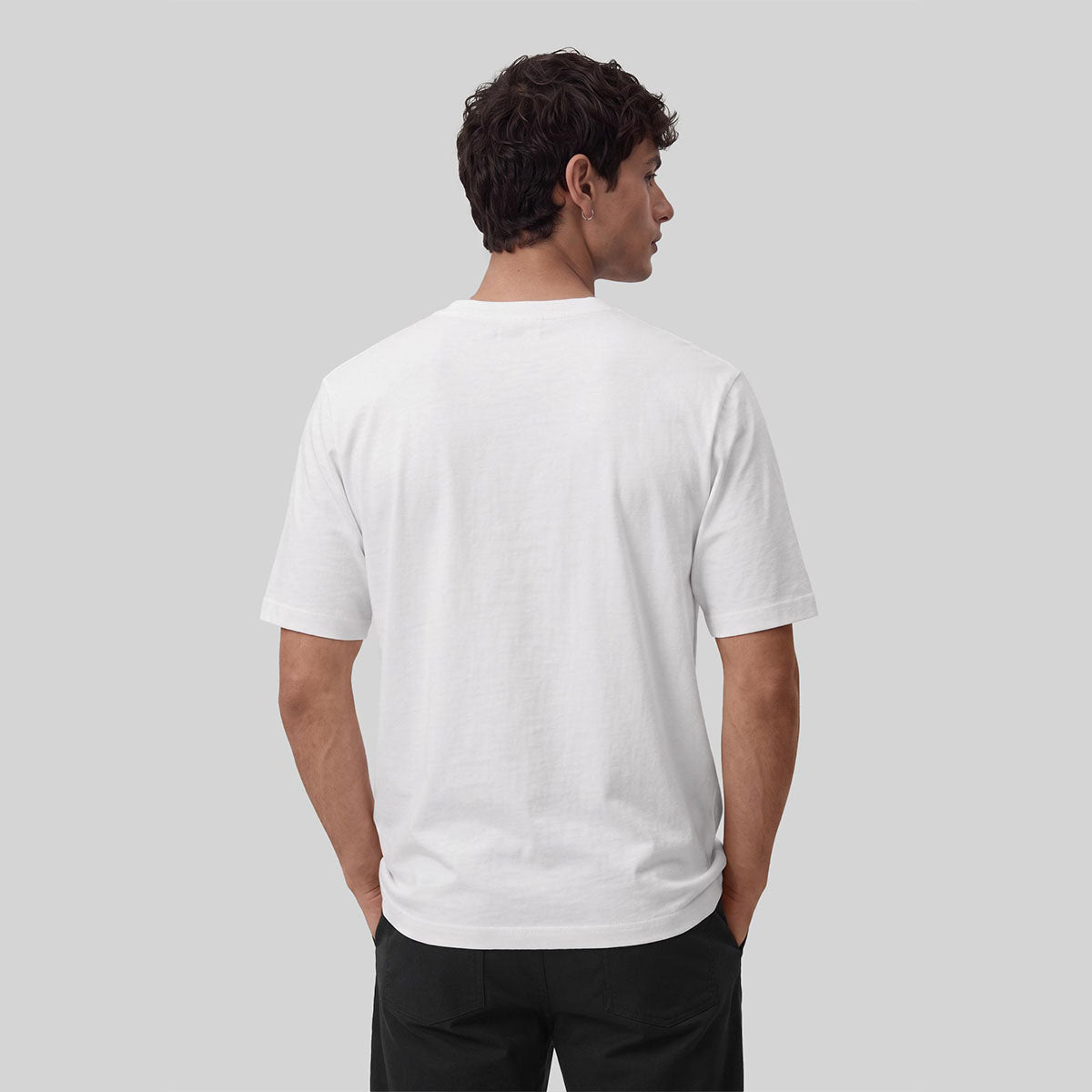 Mountain Landscape Pattern Natural Style Casual T-Shirt