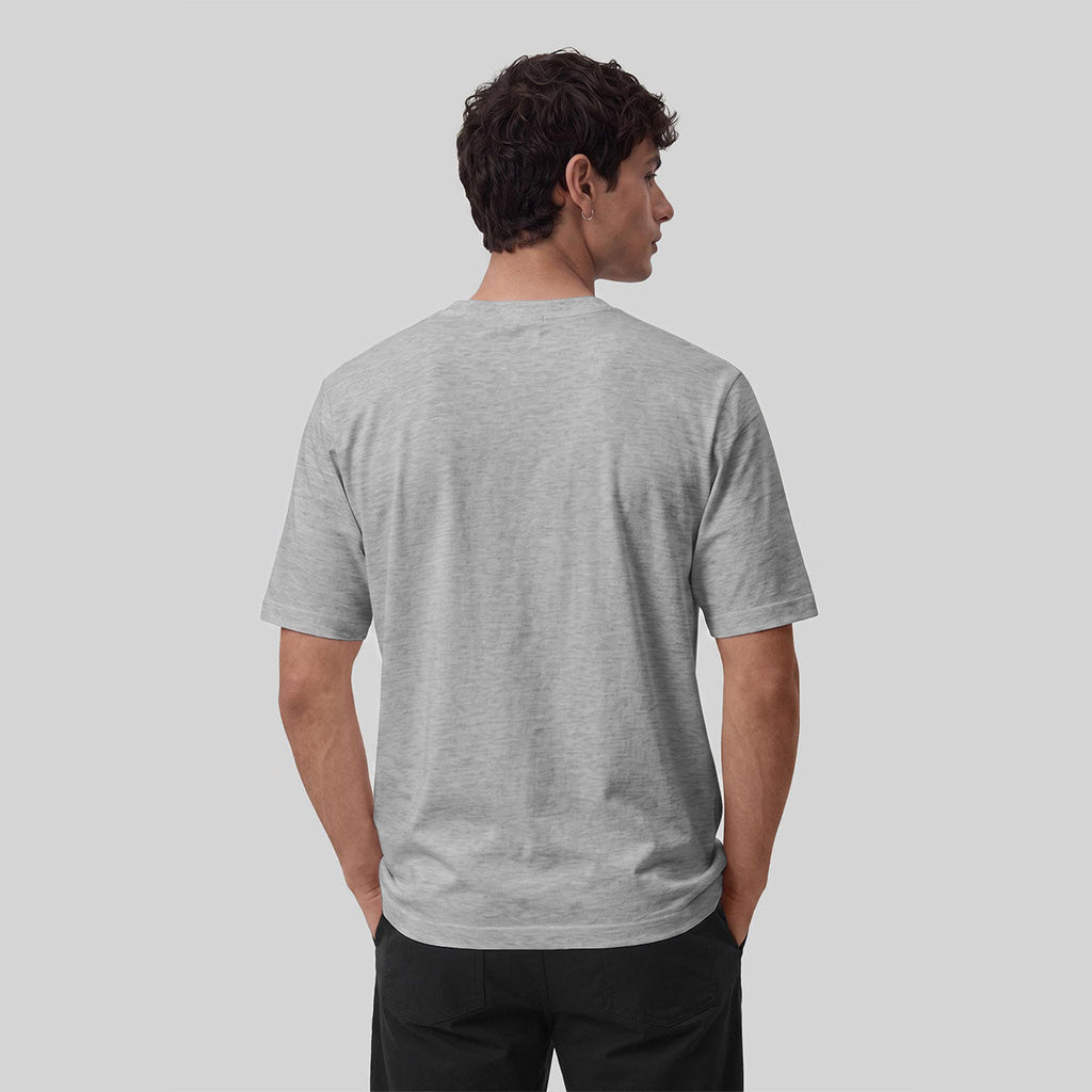 Abstract Landscape Print Premium Cotton Casual T-Shirt