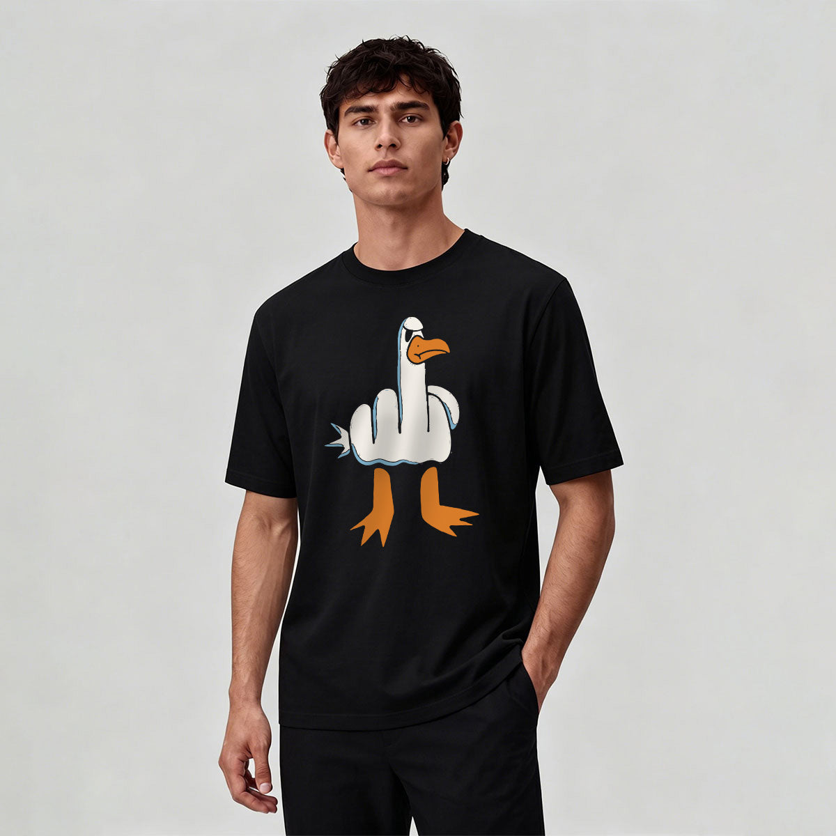 Fun Duck 100% Cotton Casual T-Shirt