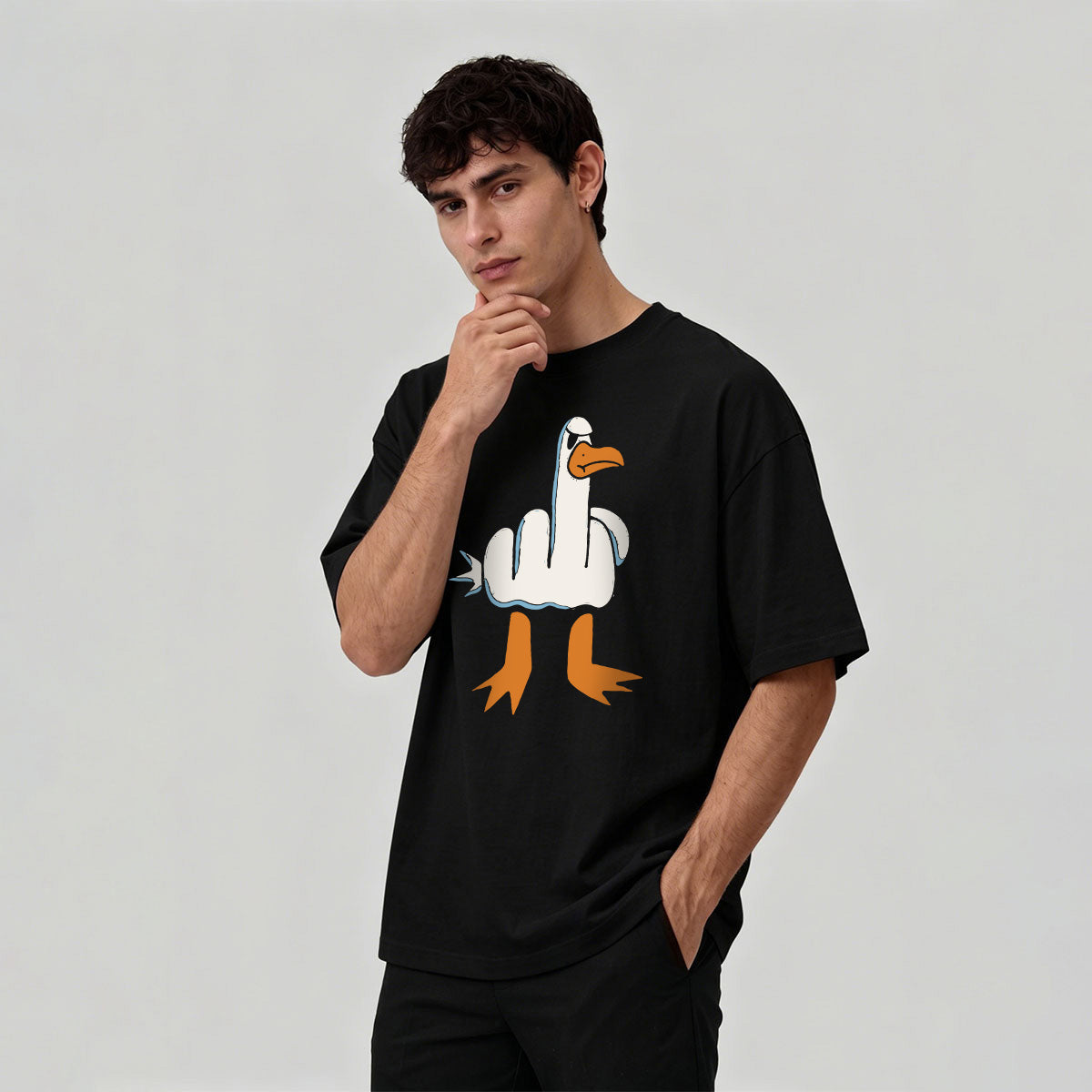 Fun Duck 100% Cotton Casual T-Shirt