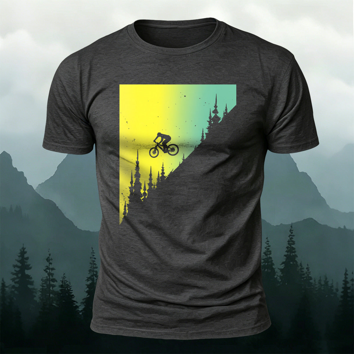 Cycling Adventure Outdoor Casual Soft-touch Feel Tee