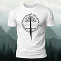 Artistic Pattern Minimalist Premium Cotton T-Shirt