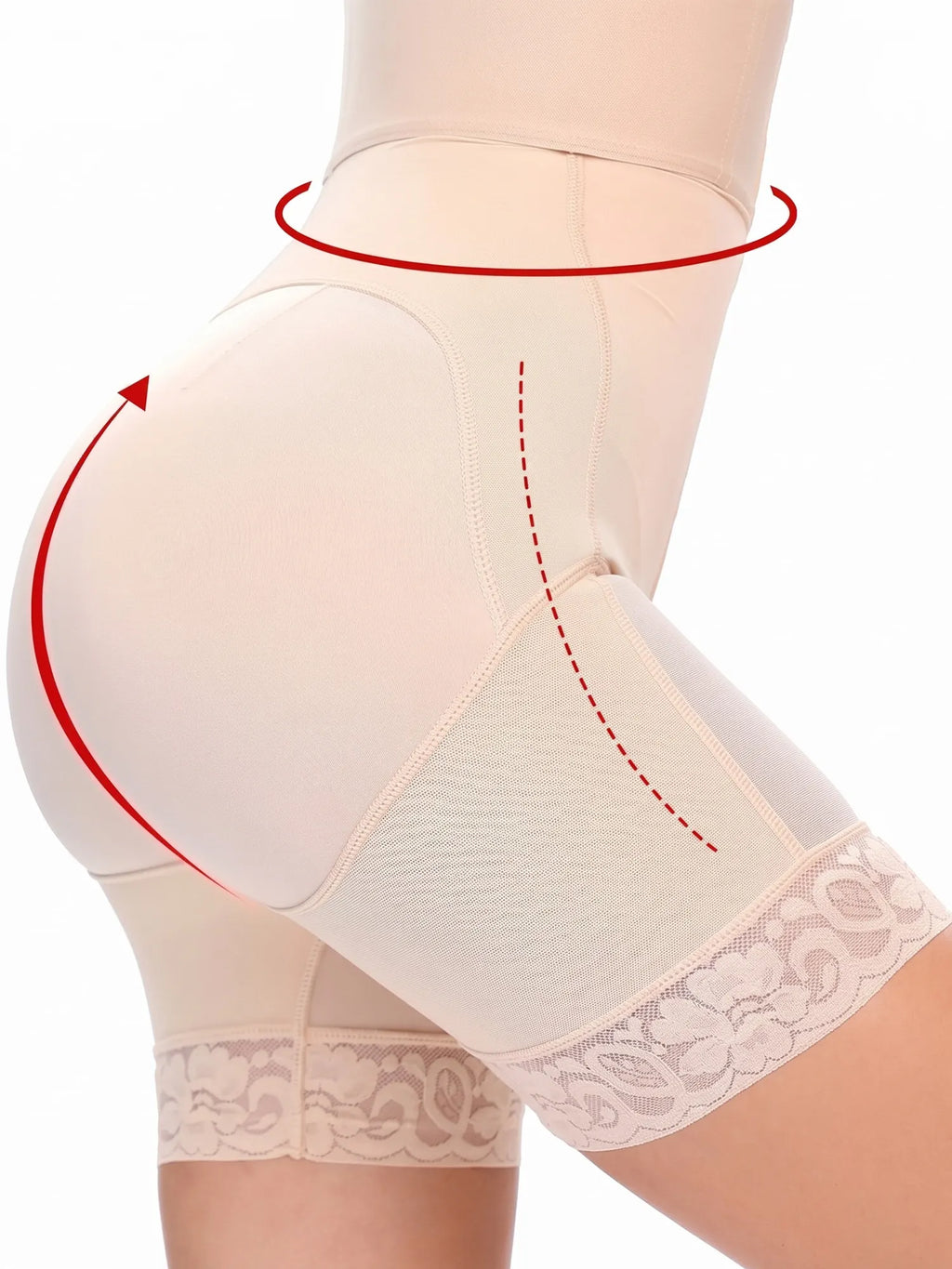 Elastic Tummy Control Butt Lifting Shaping Panties