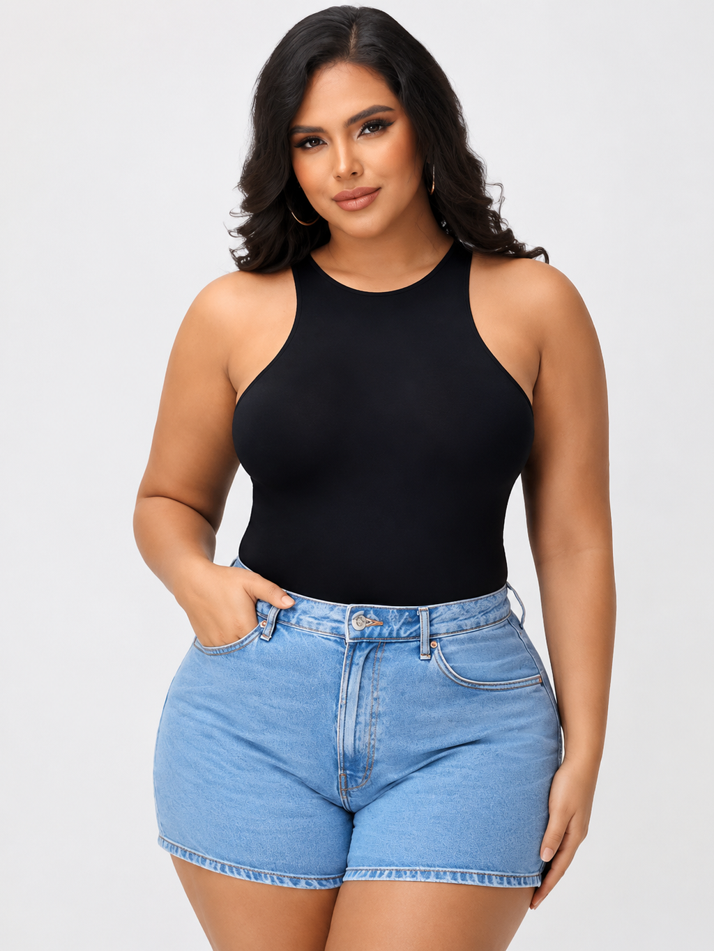 Women's Seamless Sleeveless Tummy Control Shapeware