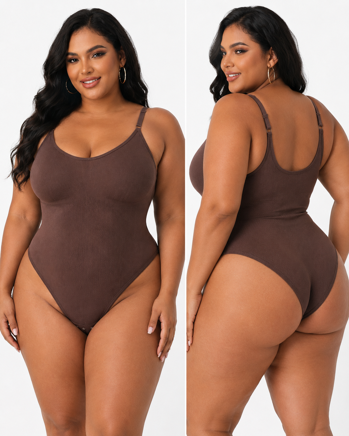 🔥3 PCS just $39.99🔥Tummy Control Bodysuit Thin Strap Butt Lifting Shapewear