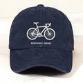 Bicycle Graphic Faux Embroidery Casual Trendy Cap