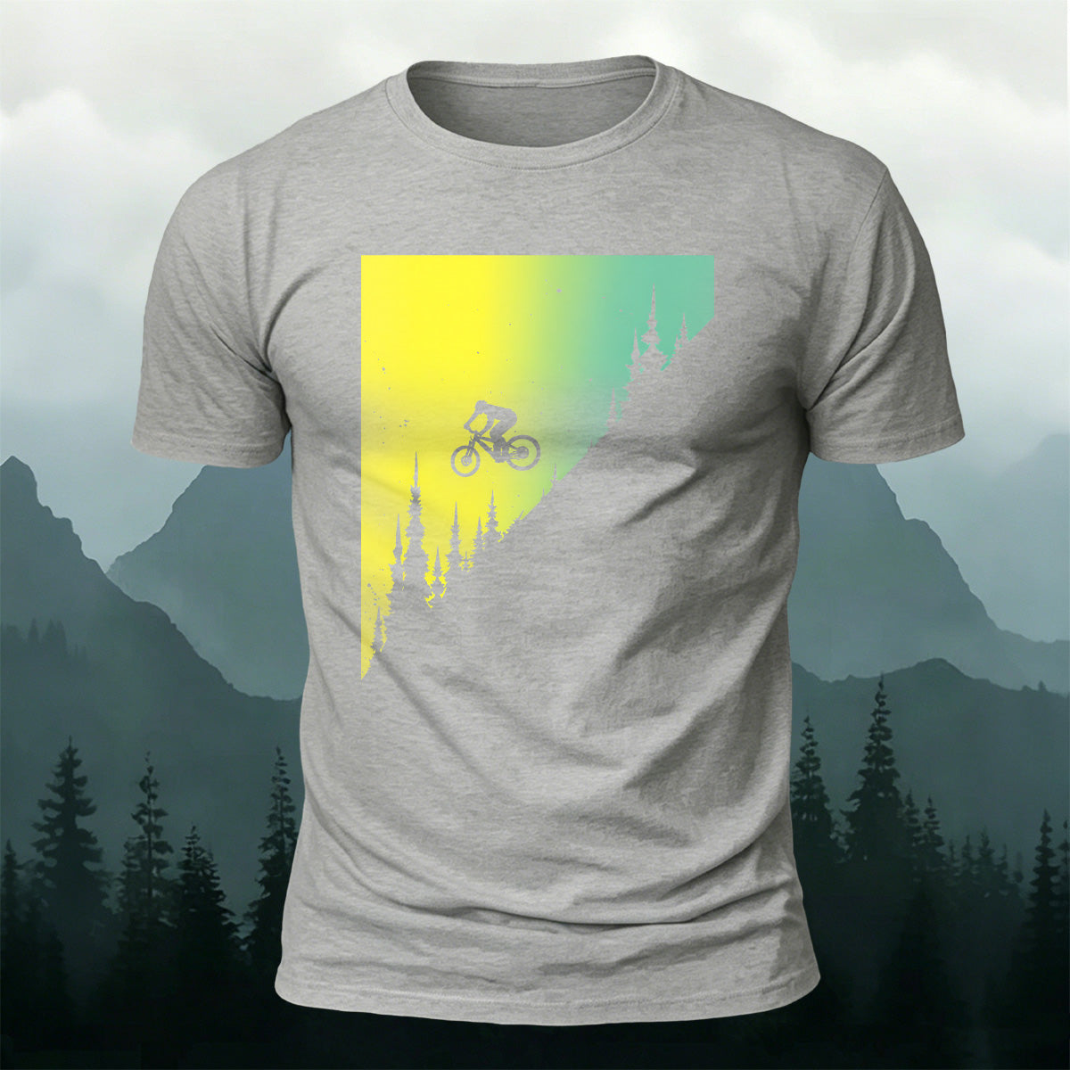Cycling Adventure Outdoor Casual Soft-touch Feel Tee