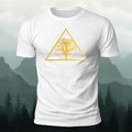 Tree-shaped Pattern Minimalist 100% Cotton T-Shirt